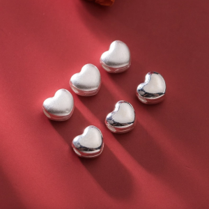 Charm Bạc Hình Trái Tim